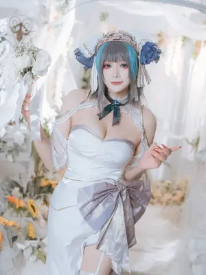兔胖胖 - 柴郡 礼服_29