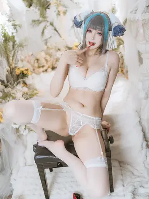 兔胖胖 - 柴郡 礼服_38