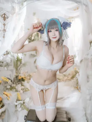 兔胖胖 - 柴郡 礼服_30