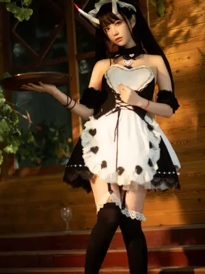 Shika小鹿鹿 - 能代女仆_07