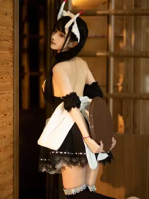 Shika小鹿鹿 - 能代女仆_15