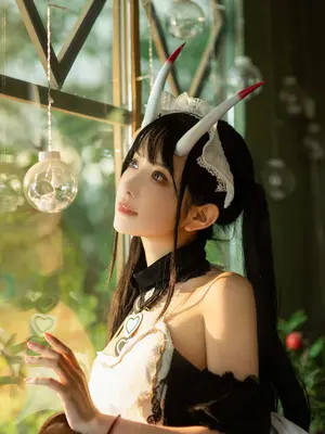 Shika小鹿鹿 - 能代女仆_38
