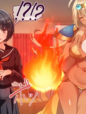 [朝風の雫 (朝風あびす)] 都合の良すぎるふたなりダークエルフJKが逆異世界転移してきた件 [羽喵个人翻译]_019