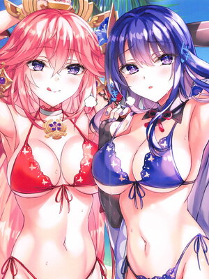 (C104) [紅音色 (里美樹、焼フグ)] 極楽稲妻 (原神)_04