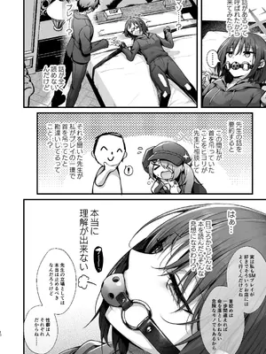 (C105) [えだまめ亭 (うこ)] 先生は私を××してくれない (ブルーアーカイブ) [見本]_06