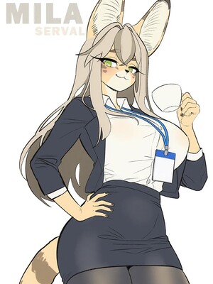 [单推福瑞汉化x五失其二] [Strong Bana] The Sexretary's Work | 秘书的工作_22