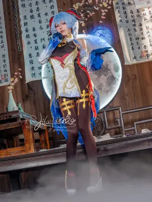 Yiko湿润兔 - 循循守月 甘雨_03