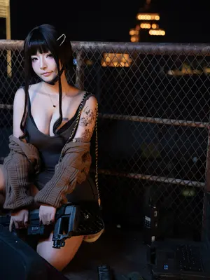yuuhui玉汇 - NIKKE 杀手妻子_009