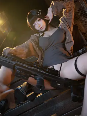 yuuhui玉汇 - NIKKE 杀手妻子_056