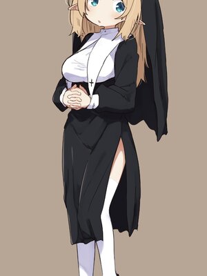 [いーすとはうす (パン☆工場)] エルフの修道女。｜精灵修女 [中国翻訳] [DL版]_52