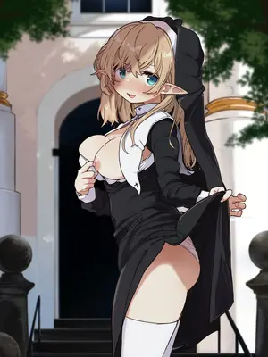 [いーすとはうす (パン☆工場)] エルフの修道女。｜精灵修女 [中国翻訳] [DL版]_03