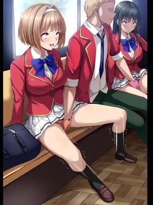 [妄想Caution (ダイアル)] かくれてスカートの中を好き放題弄られてるCG集 [薪炎gpt机翻]_119