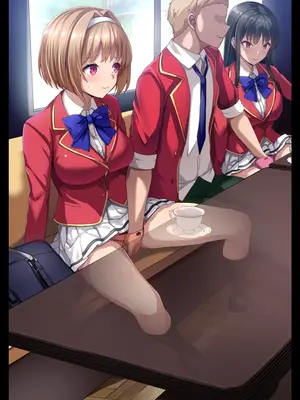 [妄想Caution (ダイアル)] かくれてスカートの中を好き放題弄られてるCG集 [薪炎gpt机翻]_115