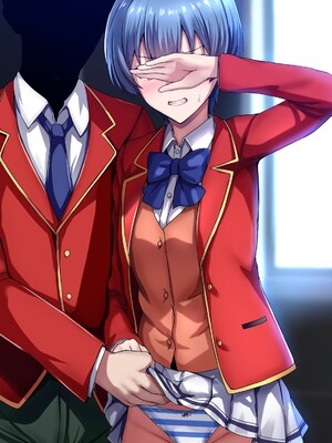 [妄想Caution (ダイアル)] かくれてスカートの中を好き放題弄られてるCG集 [薪炎gpt机翻]_279