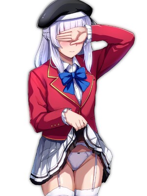 [妄想Caution (ダイアル)] かくれてスカートの中を好き放題弄られてるCG集 [薪炎gpt机翻]_291