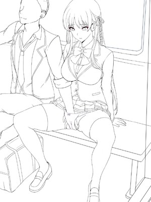 [妄想Caution (ダイアル)] かくれてスカートの中を好き放題弄られてるCG集 [薪炎gpt机翻]_313