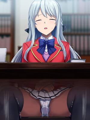 [妄想Caution (ダイアル)] かくれてスカートの中を好き放題弄られてるCG集 [薪炎gpt机翻]_272