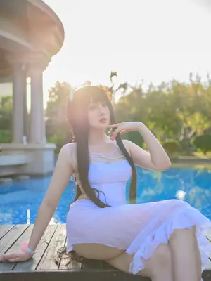 Natsuko夏夏子 - 碧蓝航线 比叡 泳装_54