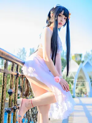 Natsuko夏夏子 - 碧蓝航线 比叡 泳装_39