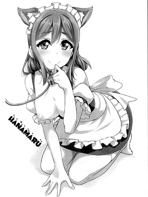 (C95) [CORORI (酔っ払い鬼？)] けもみみメイドになっちゃった本 おまけ (ラブライブ! サンシャイン!!)｜ 成爲了獸耳娘女僕的故事 附錄本 [中国翻訳]_06