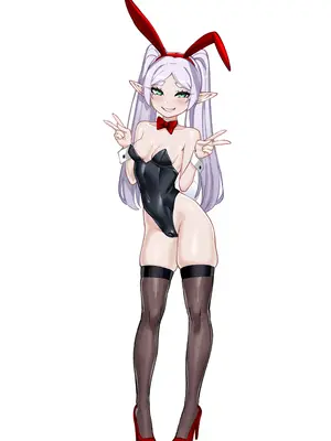 [驕傲香蕉] 久遠の愛 (葬送のフリーレン)｜永恆之愛 [DL版] [無修正] [中国翻訳]_44