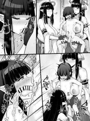 [青ばなな] ヒノエ姉様とミノトのおねショタ漫画【前戯編1+2】(モンスターハンターライズ) [中国翻訳]_010