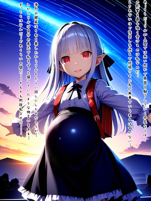 [梅洞てんぷりゃー] 銀髪美少女を義娘にしたら実はサキュバス系！魅入られて子作りに励むことになった話_132