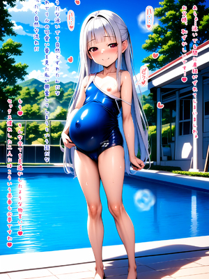 [梅洞てんぷりゃー] 銀髪美少女を義娘にしたら実はサキュバス系！魅入られて子作りに励むことになった話_161