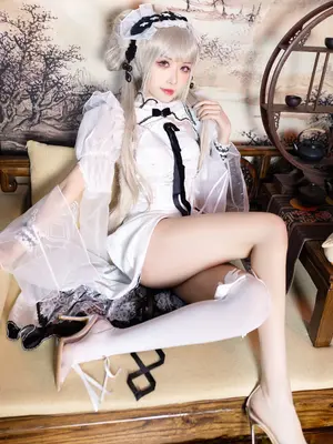 源纱希喵喵喵 - 碧蓝航线 可畏 旗袍_17_17