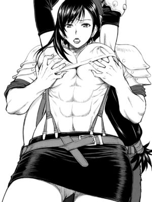 [ハイスラスト (いのまる)] ティファさんの風俗講習+風俗勤務 (ファイナルファンタジー VII)[中国翻訳]_052