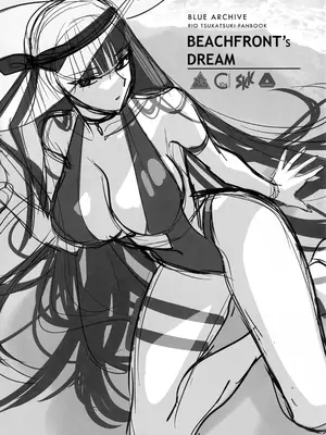 (C104) [SKK (消火器)] BEACHFRONT'S DREAM + 楽火器Vol.11 (ブルーアーカイブ) [白杨汉化组] [無修正]_03