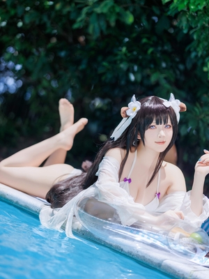 屿鱼 碧蓝航线樫野（㭴）泳装_17