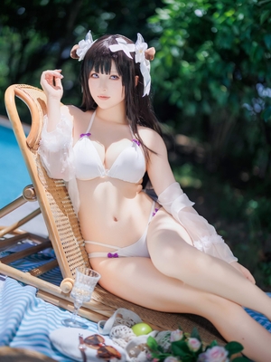 屿鱼 碧蓝航线樫野（㭴）泳装_16