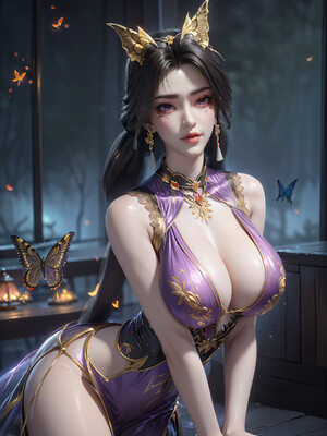 [AI绘画] 百炼成神 司妙玲_19