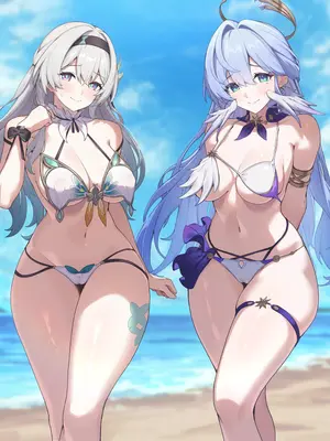 [白楯誤射] ホタル＋ロビン (崩壊：スターレイル) [中国翻訳]_1