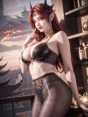 [AI绘画] 百炼成神 妖夜 2_03