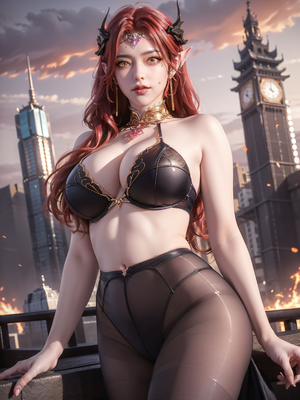 [AI绘画] 百炼成神 妖夜 2_07