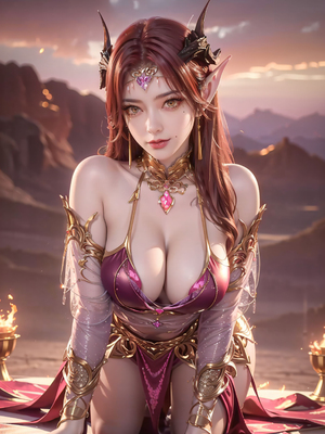 [AI绘画] 百炼成神 妖夜 2_15