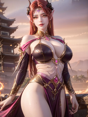 [AI绘画] 百炼成神 妖夜 2_20