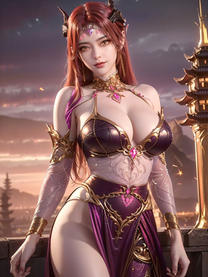 [AI绘画] 百炼成神 妖夜 2_21