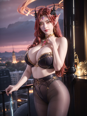 [AI绘画] 百炼成神 妖夜 2_67