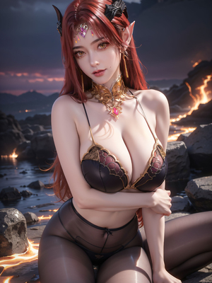 [AI绘画] 百炼成神 妖夜 2_70