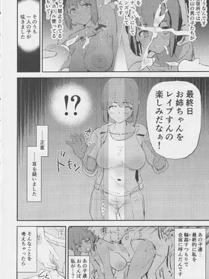 (C105) [闇に蠢く (どくろさん)] オナホ合宿〇〇ドスケベインタビュー・椎名先輩_09