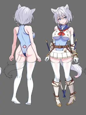 [聖華快楽書店] 白狼剣士ハティちゃんのえっちな冒険の書 [DL版]_158