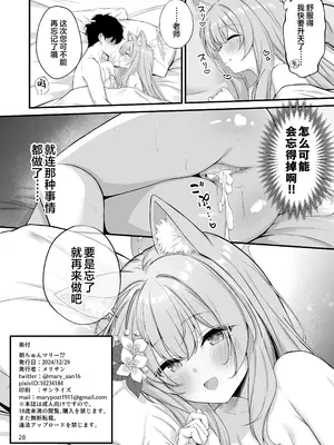 [NNL (メリサン)] 朝ちゅんマリー!？ (ブルーアーカイブ)｜春宵后的玛丽!？ [XLM个人汉化] [DL版]_30