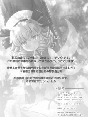 (C105) [あばらんち (チマQ)] ルナチャのないしょ (東方Project)_21