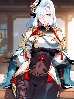 [Miyu] - Yelan x Shenhe- Hydro Meets Cryo (genshin impact)_046_39