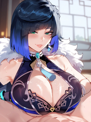 [Miyu] - Yelan x Shenhe- Hydro Meets Cryo (genshin impact)_071_62