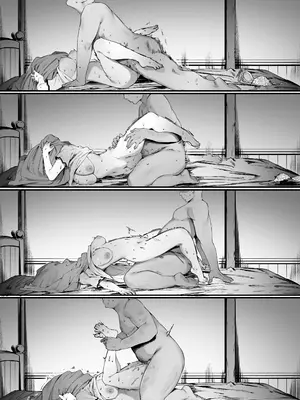 [にぎりうさぎ] 布団かぶって狸寝入り、既成事実を作りたい女戦士ちゃん_15