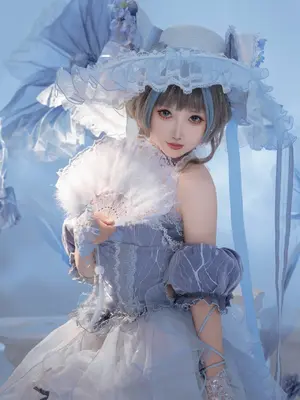 面饼仙儿 - 碧蓝航线 柴郡 礼服_21